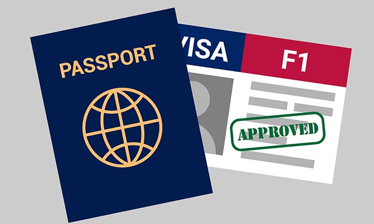 F-1 Visa illustration