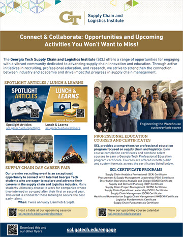 Connect & Collaborate with SCL flyer