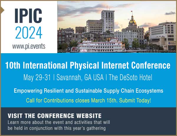 Join us for our annual International Physical Internet Conference