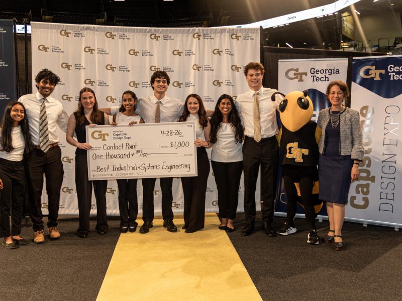 ISyE Monodisciplinary Winner - Team Contact Point (Spring 2026 Capstone Design Expo)