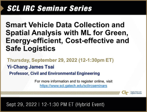 SCL IRC Seminar: Smart Vehicle Data Collection and Spatial Analysis