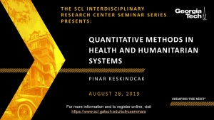 Quantitative Methods in Health and Humanitarian Systems