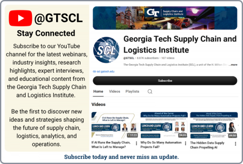Subscribe to the SCL YouTube Channel @GTSCL