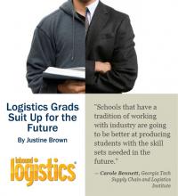 Logistics Grads Suit Up for the Future