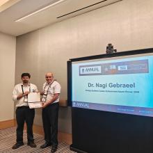 Professor Nagi Gebraeel receives the 2026 IISE Career Achievement Award