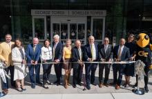 George Tower | Scheller Tower ribbon cutting