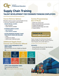 Supply Chain Training (Industry Flyer)